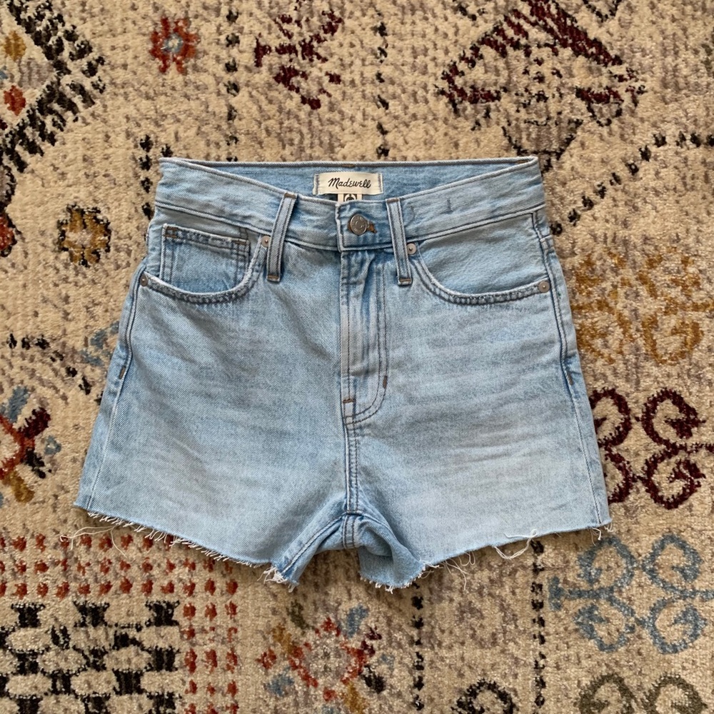 MADEWELL HIGH RISE SHORTS